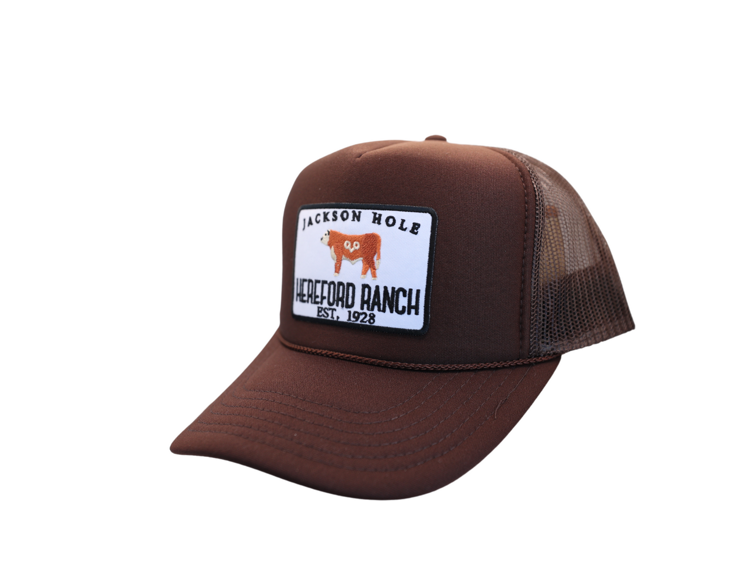 Brown Foam Trucker Hat