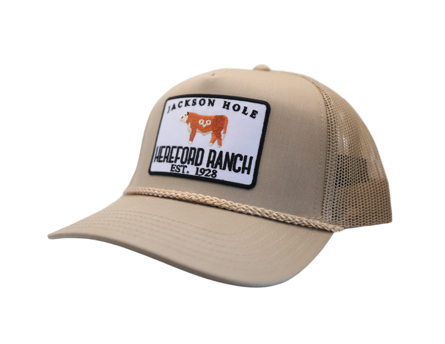 JHHR Est 1928 Tan Trucker Hat