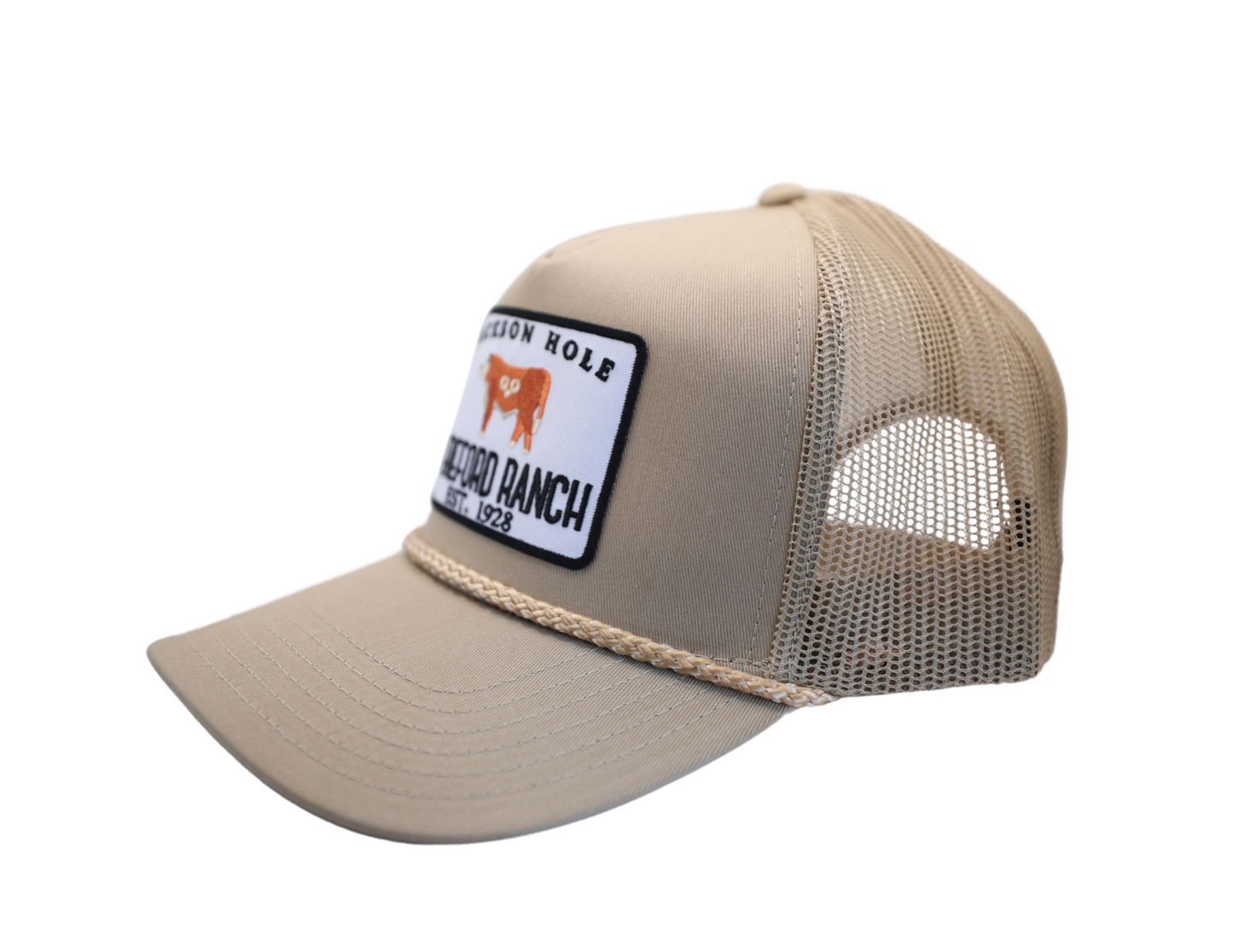 JHHR Est 1928 Tan Trucker Hat