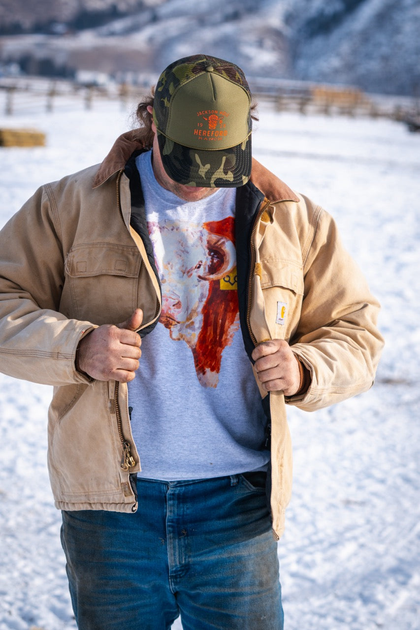The Hereford Camo Trucker